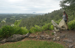 Tauranga - Quarry Park - with the butterfly