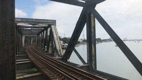 Tauranga - it s a train bridge