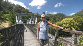 Karanghaka Gorge - on the old train bridge