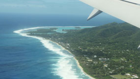 Flight to Cook Islands - Rarotonga