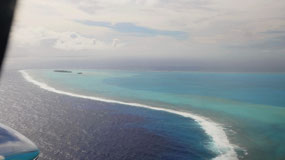 Aitutaki - view on the lagoobn