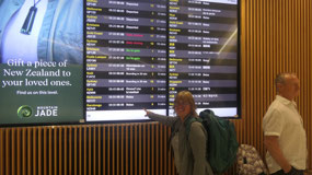 Auckland Airport - time to relax
