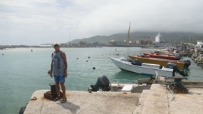 Rarotonga - at the harbour