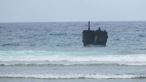 Rarotonga - once it was a ship