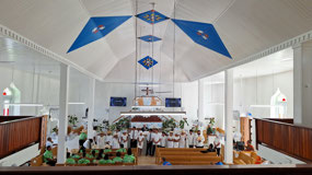 Rarotonga - Sunday morning church service