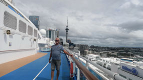 Auckland  - the town in the background