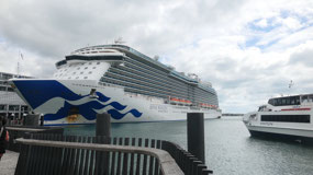 Auckland - first glimpses -we are excited