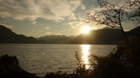 Porteau Cove PP - sunset