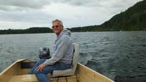 Comox Lake - on the lake