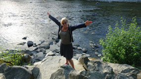 Cowichan River PP - fun at the river