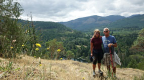 Gordon Bay PP - Mesachie Hill - we are up here