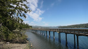 Ed MacGregor Park - at the boardwalk