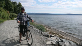 Powell River Seawalk - at the end of the path