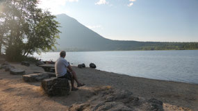 Nanaimo Lakes - at the picnic area