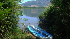Nanaimo Lakes - the little lake access
