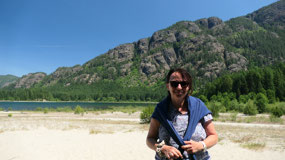 Buttle Lake - at the lake