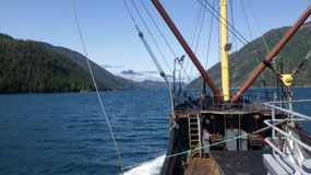 Baotride Muchalat Inlet - an old ship