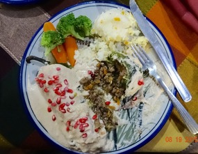 Chiles en Nogado