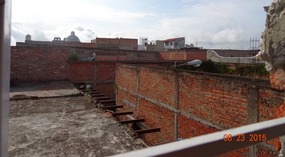 view from shower