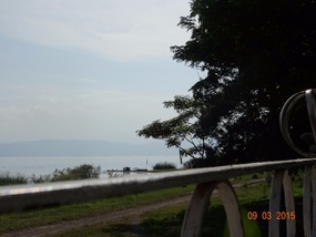 lake fr end of garden