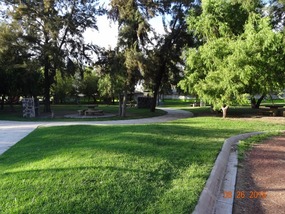 looking back at bldg 
