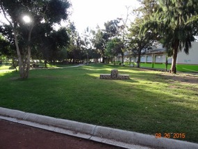 rear of bldg