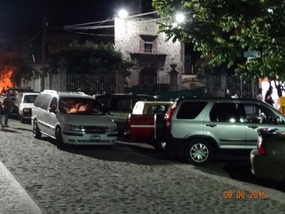 double parking