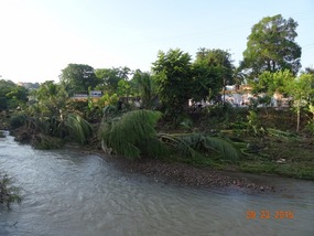 60 ft from bridge