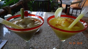 kiwi & mango daiquiris