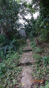 steep narrow path