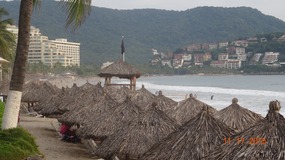 beach left