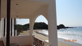 left from balcony