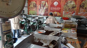 making chocolate