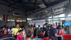 passport line