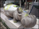 Cute hippo seat