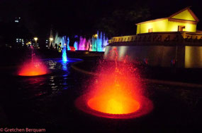 Fountians Looked Like Fire