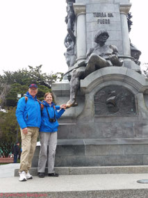 Of course Rub Magellan's Toe for Luck