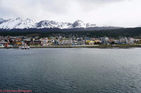 comming into Ushuaia