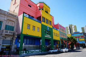 Colorful buildings