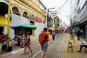 The streets of Manaus