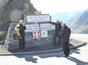 Galibier pass at 2642 meters 2017