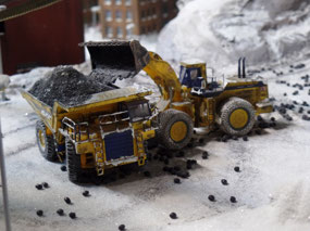 Mining Trucks in Kurina Sweden