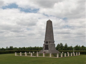 Australian  memorial at Pozieres