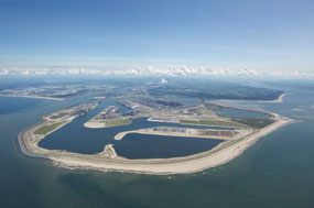Maasvlakte 2 development near Rotterdam