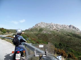 That is the mountain where we are going