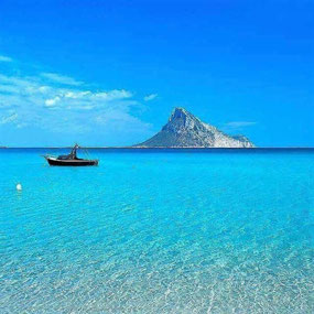 The view from the back of the camping at the beach