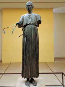 The bronze charioteer
