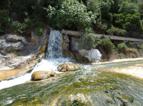 Thermopylae means Hot springs
