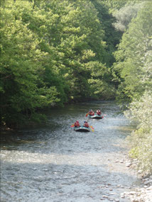 Rafting in Albania