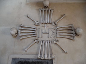 Bone church of Kutna Hora